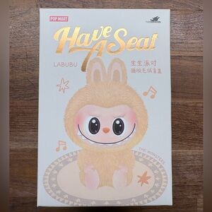 Authentic Labubu 'Have A Seat' Unopened Blind Box Collectible